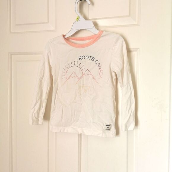 3/$20 Roots Canada girls Long sleeve shirt size 3t - Picture 2 of 6